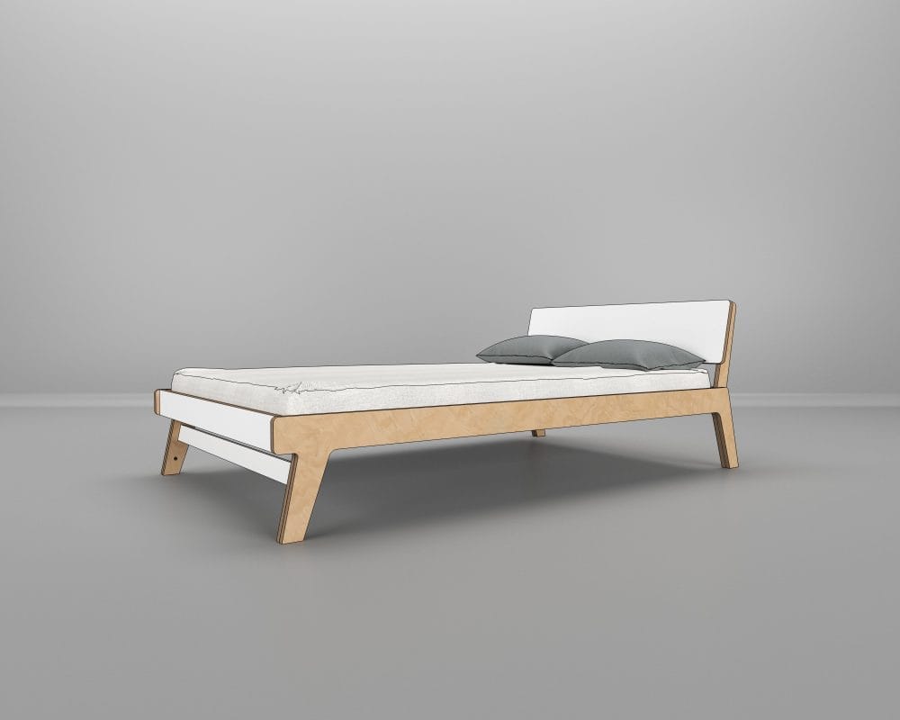 מיטת עץ יחיד - רהיטי ראנקו